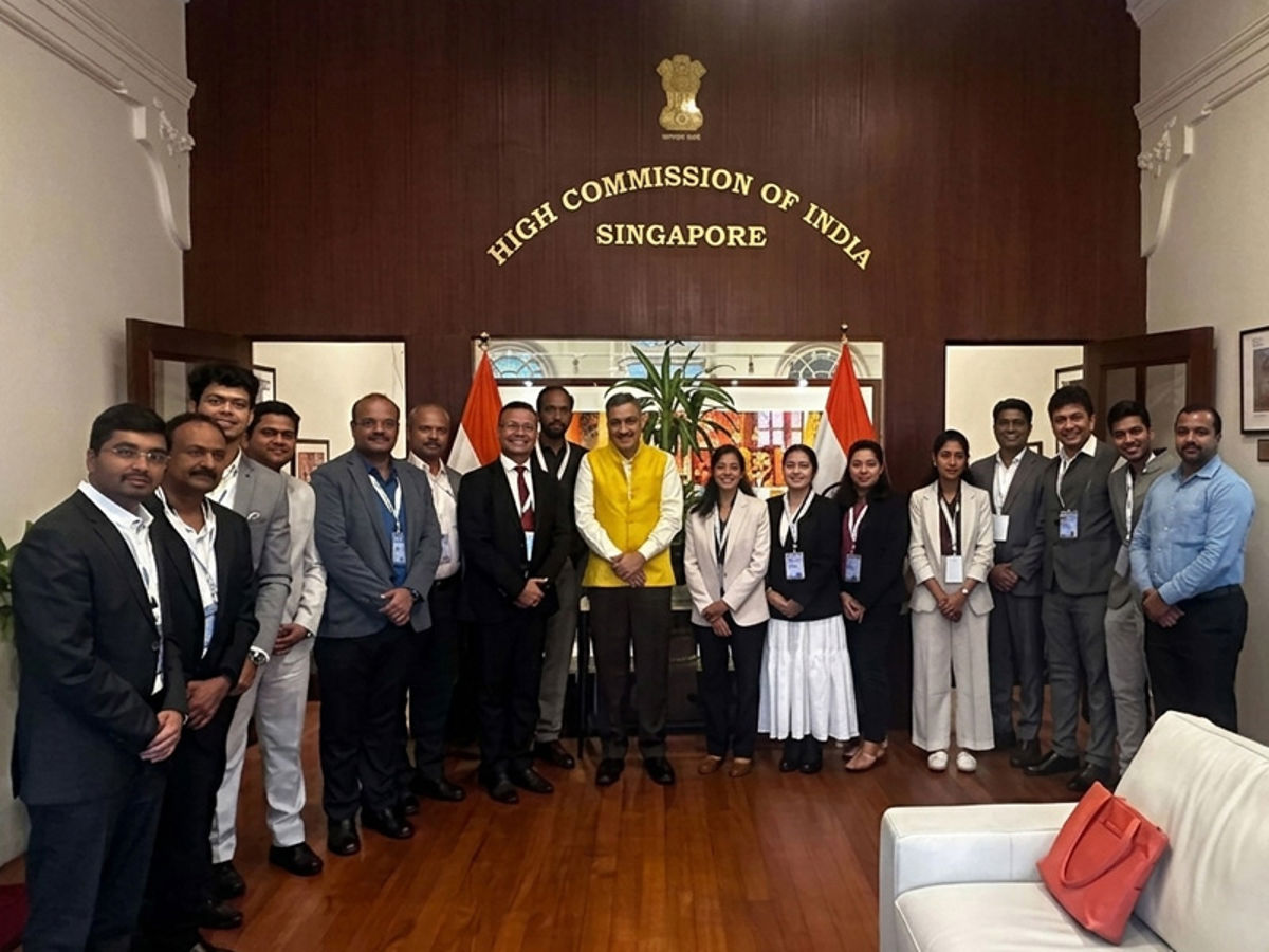 At Singapore High Commission Of India